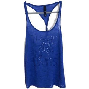 Live Love Dream Athletic Tank Women’s Size Large “There Are No Limits”